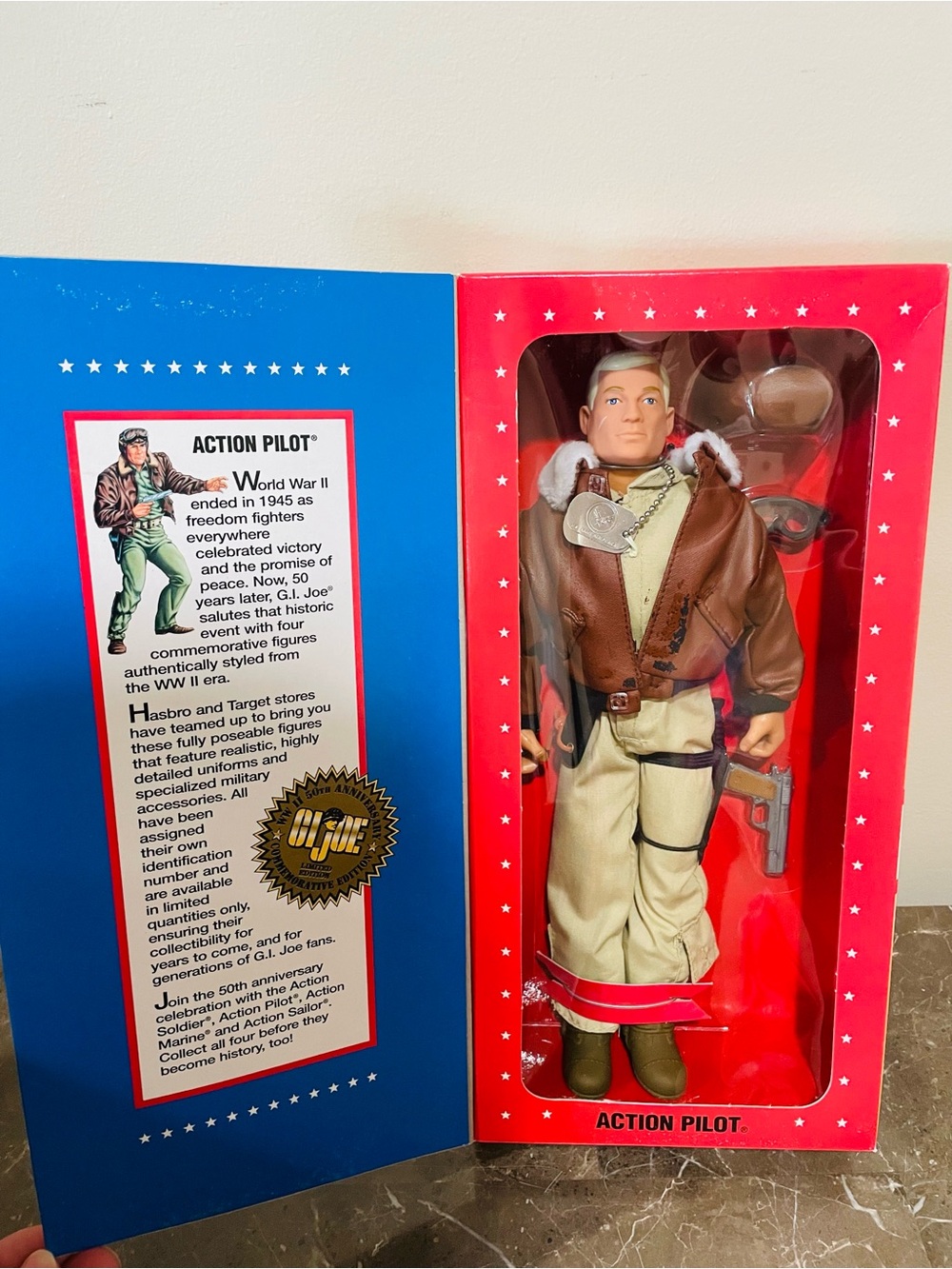 1995 Hasbro GI Joe Action Pilot NRFB